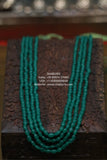 Emerald beads beaded mala pure gems gold jewelry designs indian pure silver jewelry bead necklace statement jewelry SHABURIS