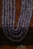 Tanzanite beads beaded mala pure gems gold jewelry designs indian pure silver jewelry bead necklace statement jewelry SHABURIS