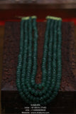 Strawberry Emerald beads beaded mala pure gems gold jewelry designs indian pure silver jewelry bead necklace statement jewelry SHABURIS