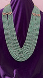 Viranica manchu necklace victorian jewelry  Pure Silver jewelry Indian diamond Necklace-SHABURIS