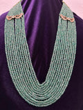 Viranica manchu necklace victorian jewelry  Pure Silver jewelry Indian diamond Necklace-SHABURIS