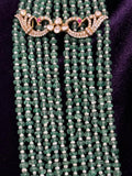 Viranica manchu necklace victorian jewelry  Pure Silver jewelry Indian diamond Necklace-SHABURIS