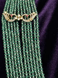 Viranica manchu necklace victorian jewelry  Pure Silver jewelry Indian diamond Necklace-SHABURIS