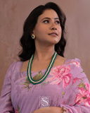 Emerald beads Precious beads mens jewelry mens wedding jewelry grooms jewelry south indian jewelry designs indian bridal jewel SHABURIS (Ready to Ship from India)