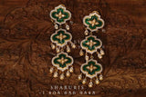 Indian Jewellery Designs,South Indian Jewellery,South Indian Jewelry,Chandlier Earrings,latest indian jewellery Designs - NIHIRA-SHABURIS