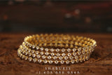Diamond Bangles,South Indian Jewelry,silver indian Bangles,pure silver Swaroski Bangles,Indian Wedding Jewelry -NIHIRA-SHABURIS