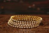 Diamond Bangles,South Indian Jewelry,silver indian Bangles,pure silver Swaroski Bangles,Indian Wedding Jewelry -NIHIRA-SHABURIS