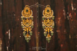 Chandbali , Latest Indian Jewelry,South Indian Jewelry,Pure silver Jhumkas Indian,Indian Earrings,Indian Wedding Jewelry -NIHIRA-SHABURIS