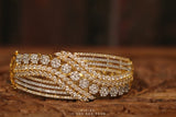 Diamond bangle,Gold Plated Jewellery Indian ,Artificial Jewellery,diamond bracelet ,Indian Wedding Jewelry-NIHIRA-SHABURIS