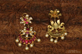 Chandbali , Latest Indian Jewelry,South Indian Jewelry,Pure silver Jhumkas Indian,Indian Earrings,Indian Wedding Jewelry -NIHIRA-SHABURIS