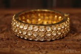 Bollywood Jewelry,Pure Silver Jewellery Indian ,Bangle,Big Kundan Bangle,Indian Bridal,Indian Wedding Jewelry-NIHIRA-SHABURIS