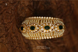 Diamond bangle indian,South Indian jewelry,Pure silver diamond bangles ,swarovski bangle,Indian bangles -NIHIRA-SHABURIS