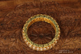 Bollywood Jewelry,Pure Silver Jewellery Indian ,Bangle,Big Kundan Bangle,Indian Bridal,Indian Wedding Jewelry-NIHIRA-SHABURIS