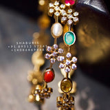 Diamond Jewelry,Pure Silver Jewelry Indian ,Diamond bangles,Indian bangles,Indian Bridal,Indian Wedding Jewelry-SHABURIS jewelry