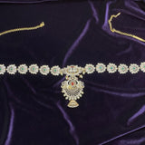 Diamond necklace pure silver necklace emerald quartz south sea pearls swarovski diamond indian jewelry sabyasachi inspired SHABURIS