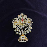 Diamond necklace pure silver necklace emerald quartz south sea pearls swarovski diamond indian jewelry sabyasachi inspired SHABURIS