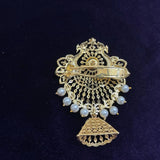 Diamond necklace pure silver necklace emerald quartz south sea pearls swarovski diamond indian jewelry sabyasachi inspired SHABURIS