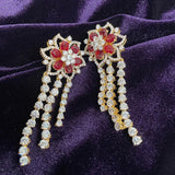 Diamond necklace pure silver necklace emerald quartz south sea pearls swarovski diamond indian jewelry sabyasachi inspired SHABURIS