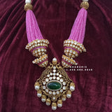 Indian gold jewelry designs pure silver jewelry ruby beads indian diamond jewelry diamond necklace tassel necklace latest indian - SHABURIS