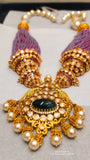 Indian gold jewelry designs pure silver jewelry ruby beads indian diamond jewelry diamond necklace tassel necklace latest indian - SHABURIS