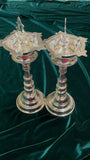 Silver Deepam Indian Pooja Articles,Pure silver articles indian,indian pooja samagri,silver articles,diya lamps silver- - SHABURIS