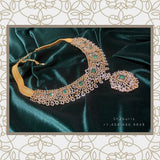 Diamond necklace,Pure silver polki choker Indian necklace ,maang tikka sabyasachi jewelry inspired Shaburis