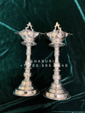 Silver Deepam Indian Pooja Articles,Pure silver articles indian,indian pooja samagri,silver articles,diya lamps silver- - SHABURIS