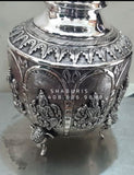 Kalsam in Silver,Lakshmi Kalasam,Pure Silver Ashta Lakshmi Kalash,pooja kalash,silver kalasam,lakshmi Kalasham - NIHIRA - SHABURIS