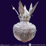 Kalsam in Silver,pure silver Kalasam,Pure Silver Kalash,pooja kalash,silver kalasam, Kalasham - NIHIRA - SHABURIS