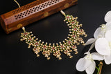 Polki Necklace Bridal Jewelry Wedding Jewelry Diamond Necklace Silver Jewelry Statement Jewelry Indian Jewelry Designs - SHABURIS
