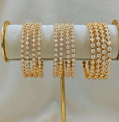 Diamond bangles(4) polki Jewelry,Pure Silver Jewellery Indian ,diamond bangles kundan jewelry,south indian bridal jewelry-SHABURIS