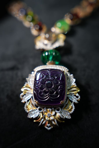 Prabha reddy necklace Sabyasachi Necklace 925 silver jewelry - SHABURIS