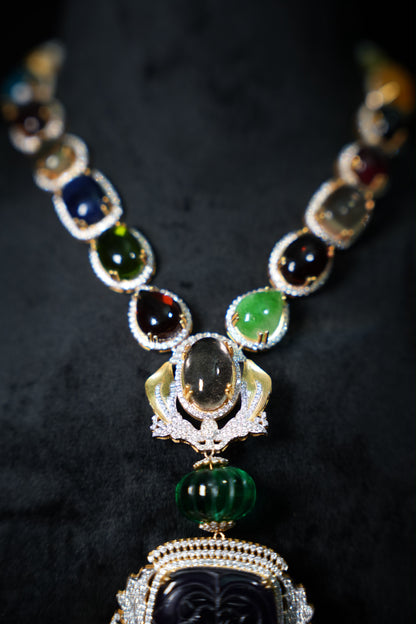 Prabha reddy necklace Sabyasachi Necklace 925 silver jewelry - SHABURIS