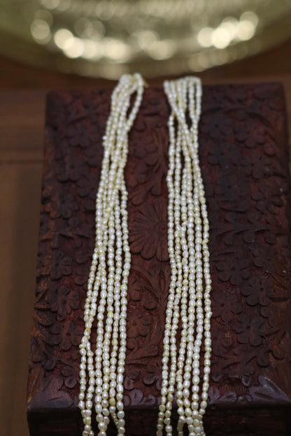 Rice pearls Bead Necklace SHABURIS