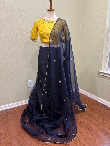 Designer saree with Blouse