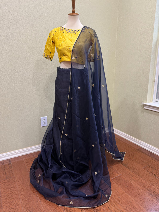 Designer saree with Blouse