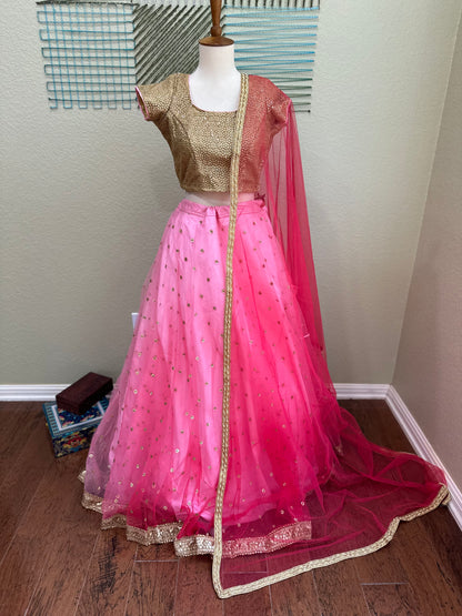 Designer Lehenga | Mehendi & Haldi Lehenga Choli | yellow purple Lehenga Set | Indian Wedding Guest Outfit | Pre Wedding Ceremony Dress