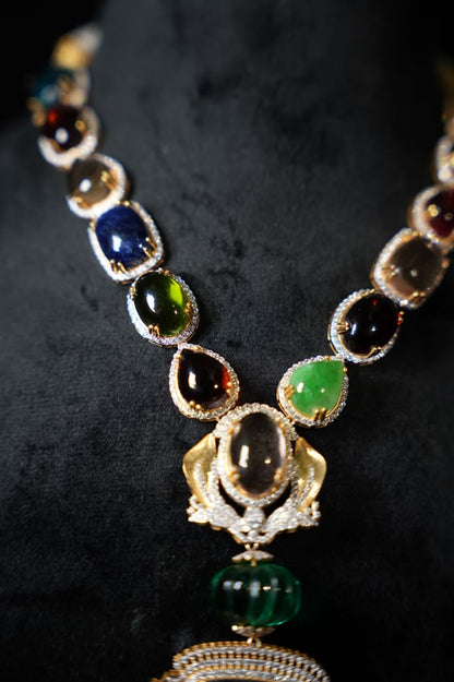 Prabha reddy necklace Sabyasachi Necklace 925 silver jewelry - SHABURIS