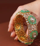 Polki bangles polki Jewelry,Pure Silver Jewellery Indian ,diamond bangles kundan jewelry,south indian bridal jewelry-SHABURIS