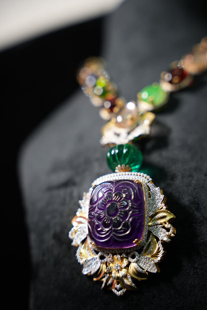 Prabha reddy necklace Sabyasachi Necklace 925 silver jewelry - SHABURIS