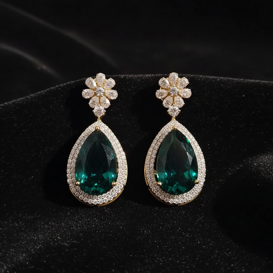 Polki Studs Polki Earrings Cocktail Earrings Diamond Studs Diamond Earrings Simple Studs Pearl Studs 925 Silver Earrings Silver Jewelry - SHABURIS