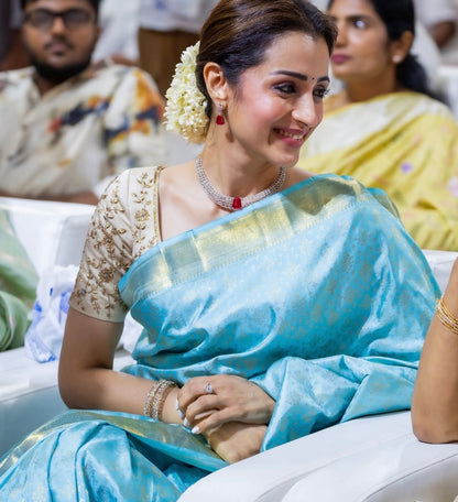 Trisha krishnan cocktail necklace statement jewelry silver necklace 925 silver with 22k gold plated - SHABURIS