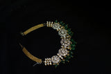 Polki necklace Pure Silver jewelry Indian diamond Necklace-SHABURIS