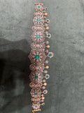 Diamond Vaddanam,silver jewelry ,silver jewellery ,22k gold plated jewelry ,South Indian Jewelry,Vaddanam,Kids Vaddanam,hip chain,diamond jewelry,pure Silver indian jewelry - NIHIRA - SHABURIS