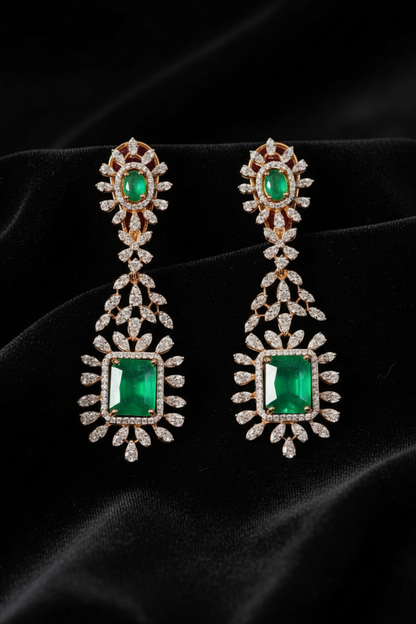 Polki Studs Polki Earrings Cocktail Earrings Diamond Studs Diamond Earrings Simple Studs Pearl Studs 925 Silver Earrings Silver Jewelry - SHABURIS