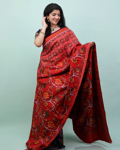 Patola saree with blouse