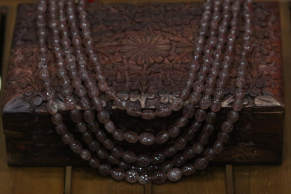 Kanaka pushyaragam Bead Necklace SHABURIS