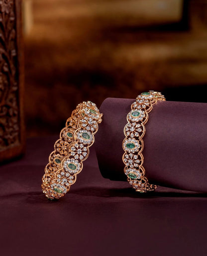 Emerald Bangles Diamond bangles blue stone Jewelry,Pure Silver Jewellery Indian ,diamond bangles kundan jewelry,south indian bridal jewelry-SHABURIS
