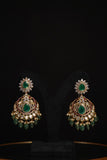 925 silver jewelry Emerald haram  mens jewelry unisex jewelry 22k gold plated - SHABURIS