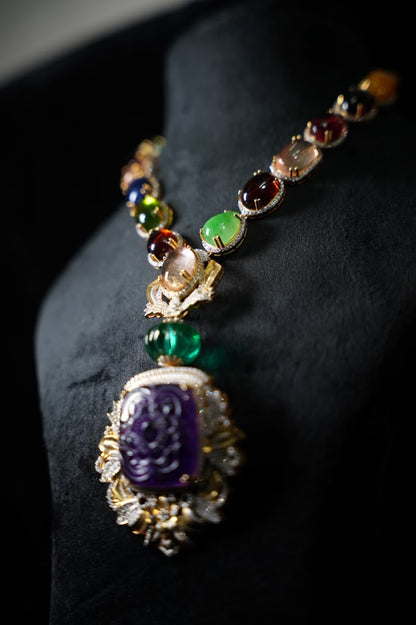 Prabha reddy necklace Sabyasachi Necklace 925 silver jewelry - SHABURIS